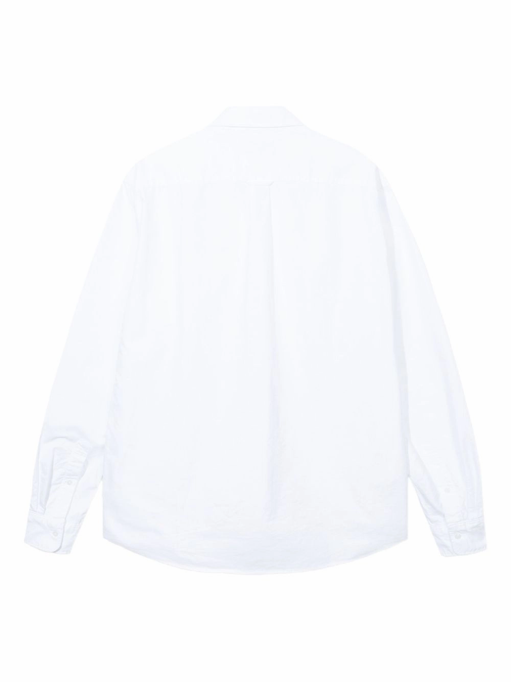Embroidered Logo Button-Up Shirt