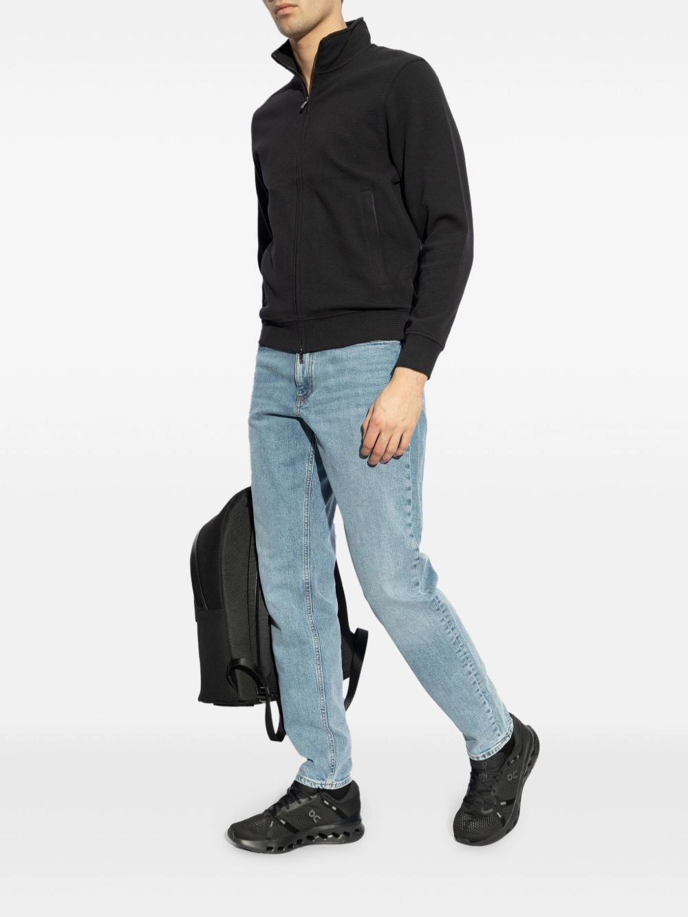 Emporio Armani Men's Capsule Sweaters blue