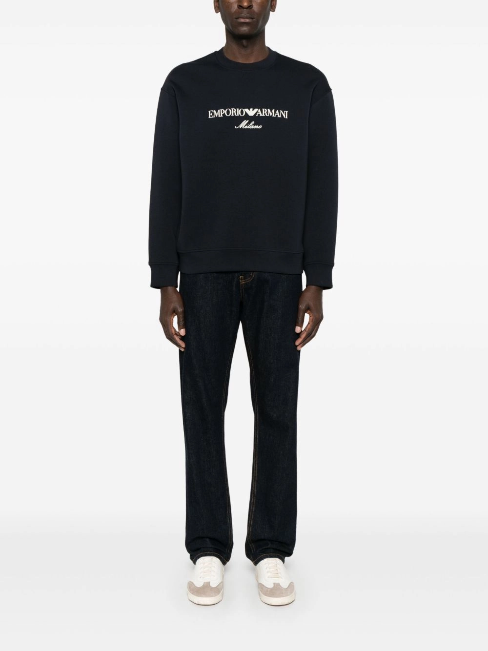 Emporio Armani Men's Sweaters blue