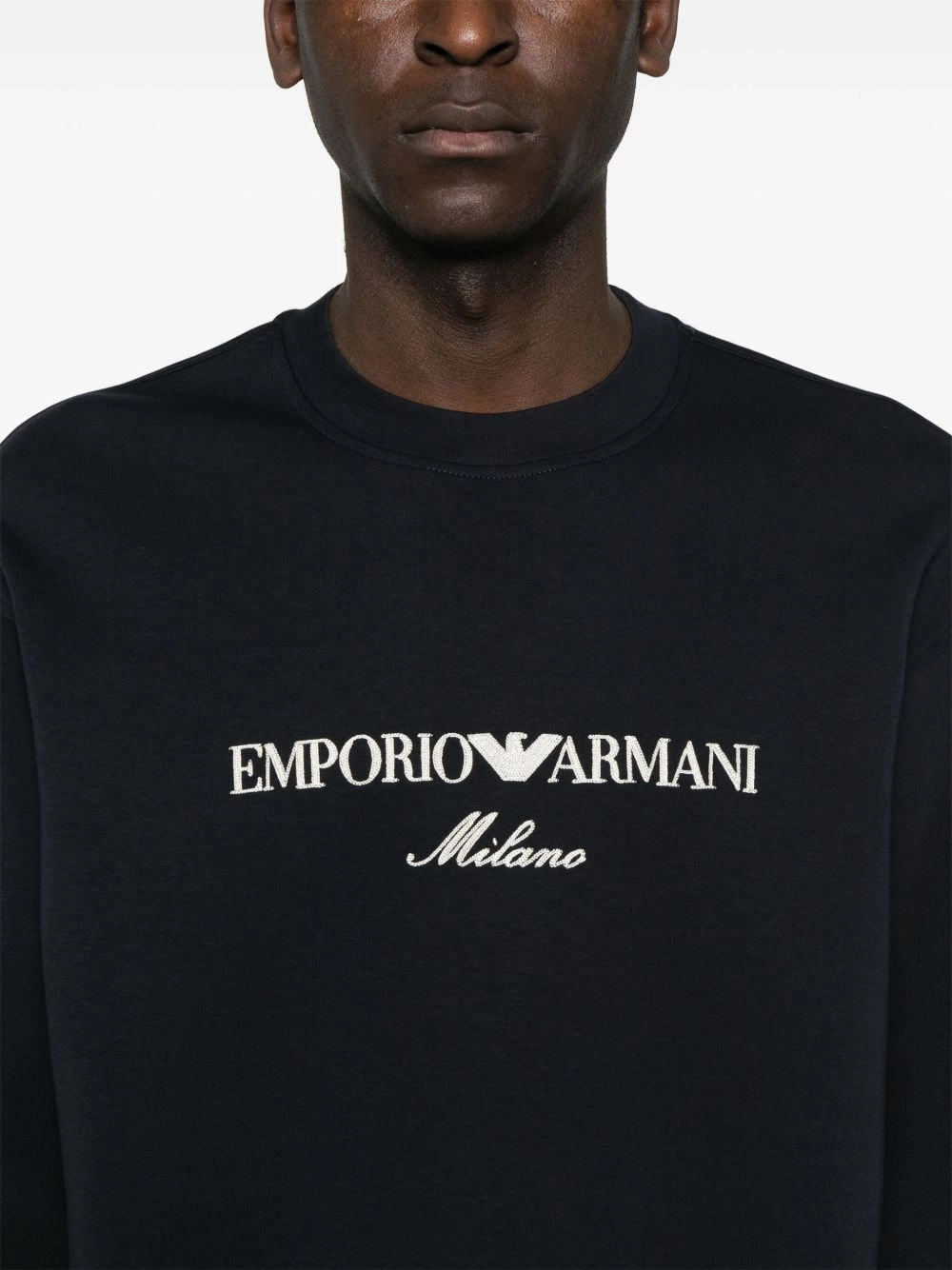 Emporio Armani Men's Sweaters blue