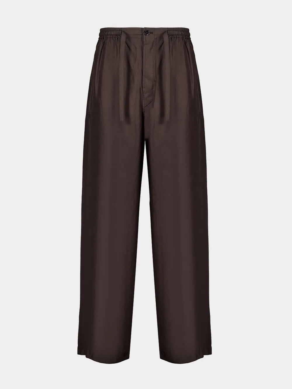 Espresso Silk Taekwondo Pants Bottoms Mens - cheap mens shorts online