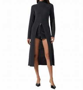 Estilo Sweater In Charcoal turtleneck sweaters sale