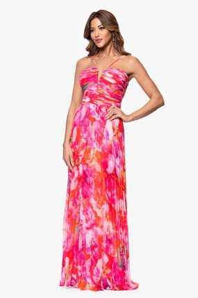 Eva Xscape Chiffon Halter Maxi maxi dresses clearance
