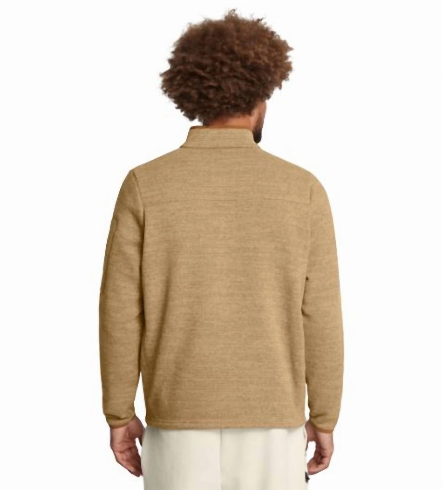 Expanse Specialist .25 Zip Sweater In Camel/coyote
