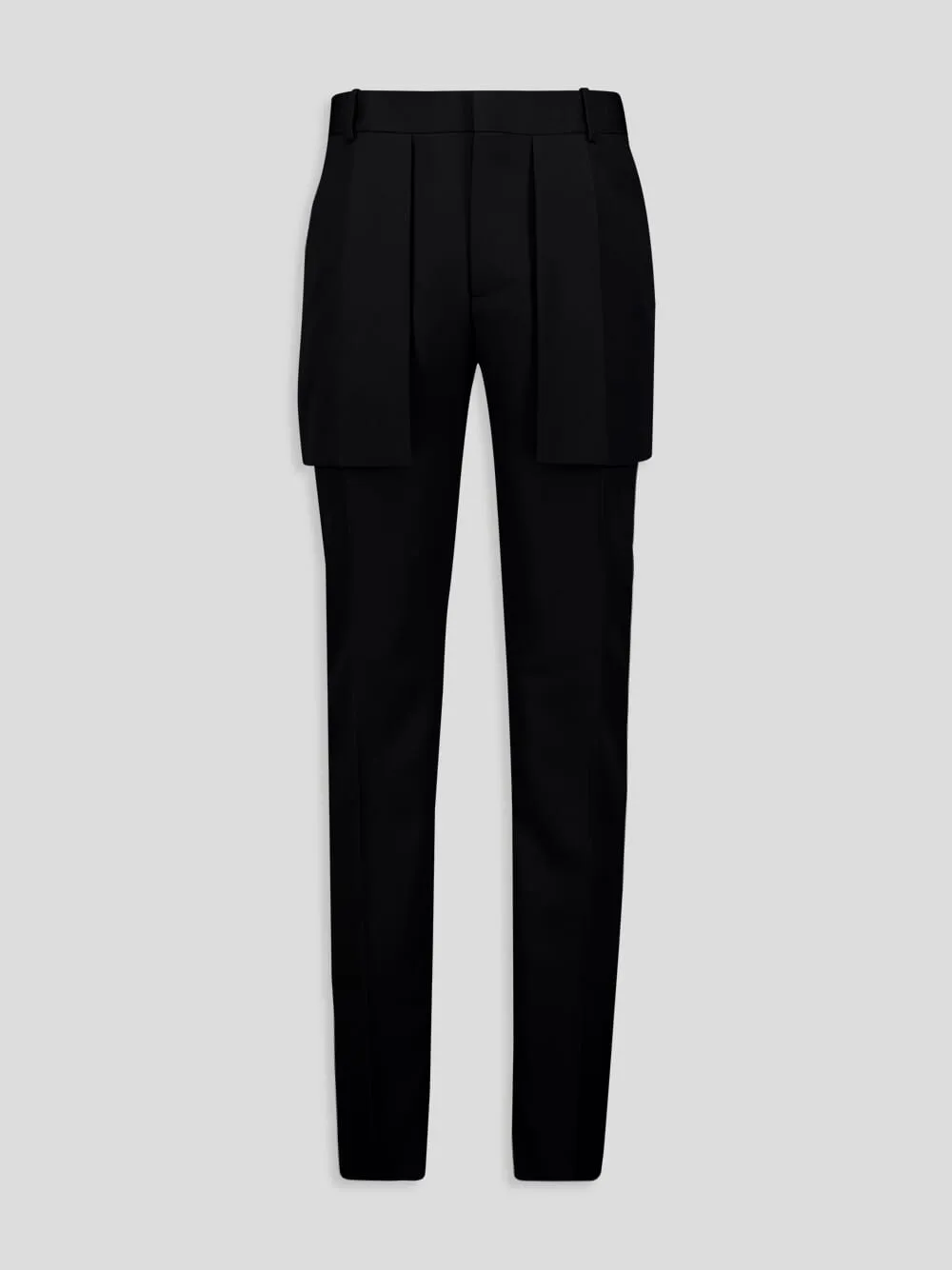 Exposed Pockets Tailored Trousers Bottoms Mens - cheap mens shorts online