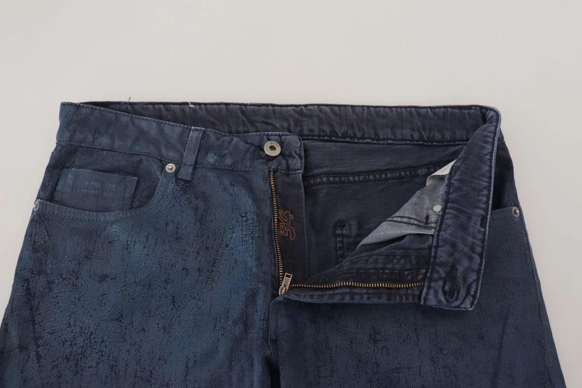 Exte  Cotton Tape Slim Fit Men Casual  Men's Jeans