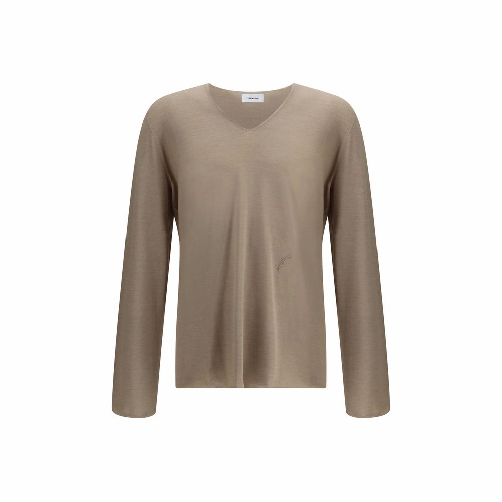 Ferragamo V-neck Men's Sweater