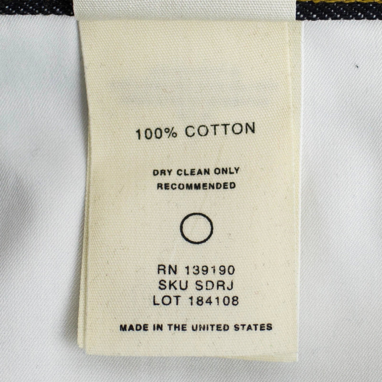 Fifth Collection' Denim Straight Leg Jeans