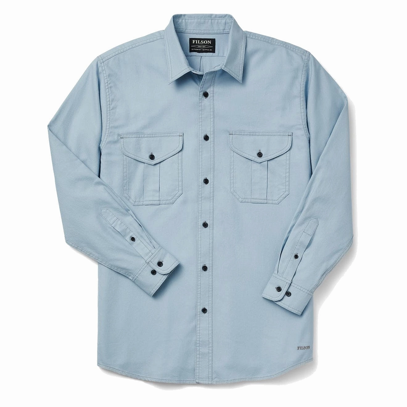 Filson Lightweight Alaskan Guide Shirt Dusk Sky mens tank tops best deals