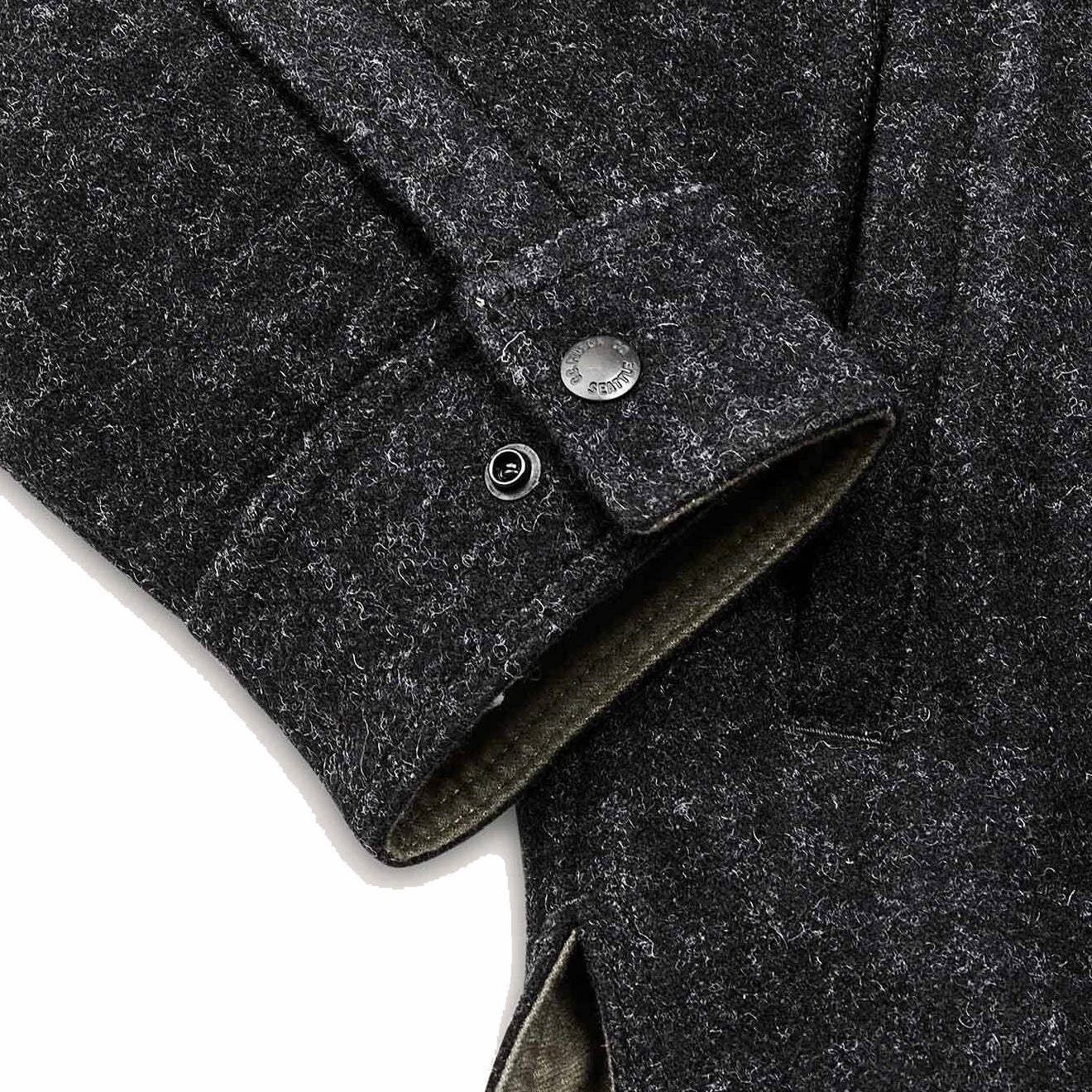 Filson Mackinaw Jac Shirt Black Marl Heather