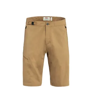 Fjallraven Abisko Hike Shorts Buckwheat Brown mens shorts outlet store