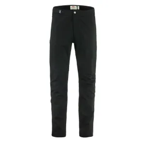Fjallraven Abisko Hike Trousers Reg Leg Black mens joggers promo code