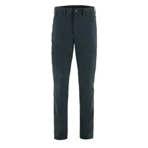 Fjallraven Abisko Trail Stretch Trousers Long Dark Navy mens joggers promo code