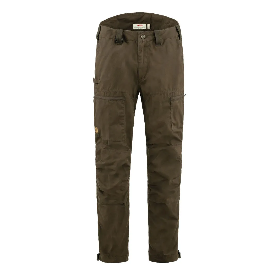 Fjallraven Drev Hybrid Trousers Short Dark Olive mens joggers promo code