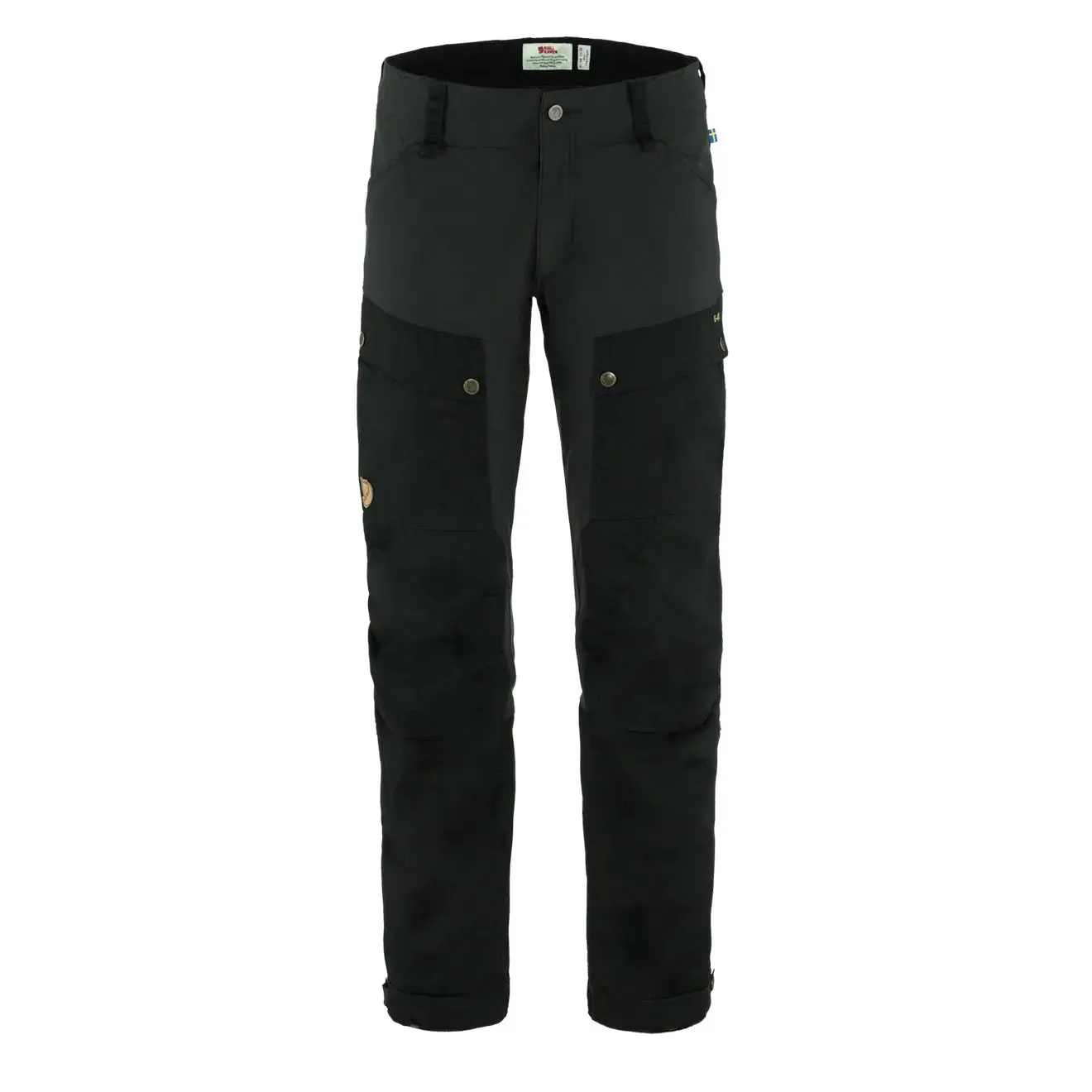 Fjallraven Keb Trousers Short Leg Black mens joggers promo code