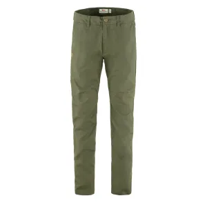 Fjallraven Sormland Tapered Trousers Laurel Green mens joggers promo code