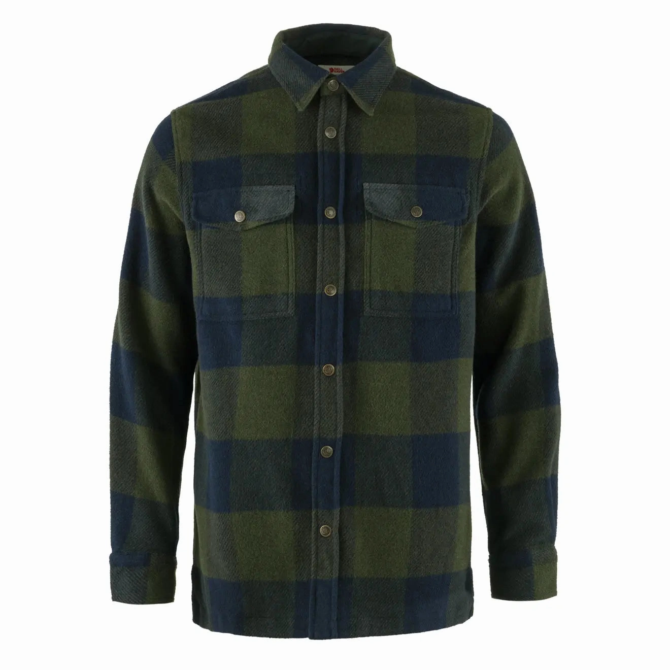 Fjallraven Canada Shirt Deep Forest / Dark Navy mens tank tops best deals