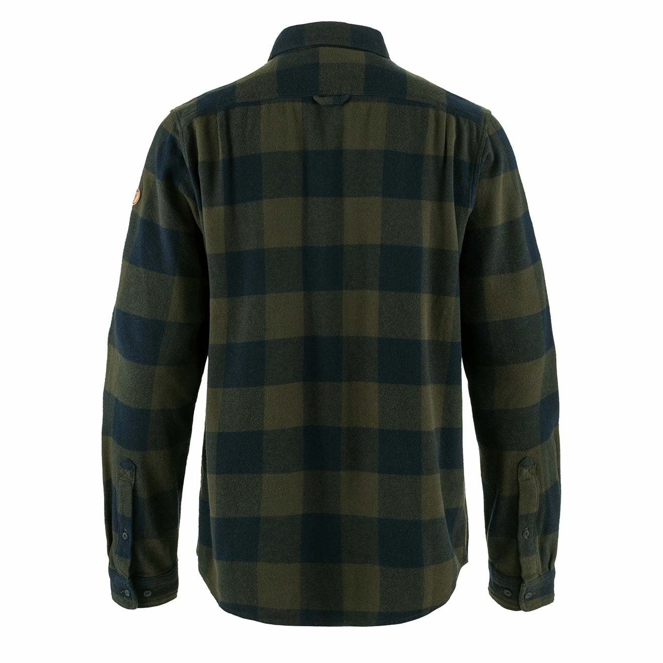 Fjallraven Ovik Heavy Flannel Shirt Deep Forest / Dark Navy