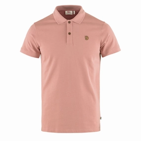 Fjallraven Ovik Polo Shirt Dusty Rose mens t-shirts outlet
