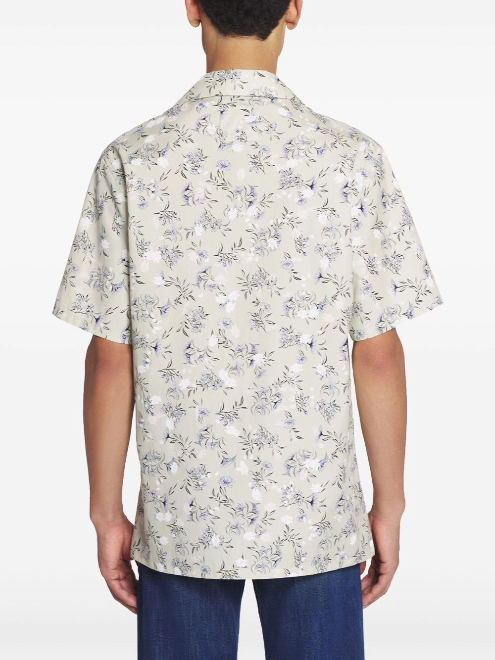 Floral-Print Shirt