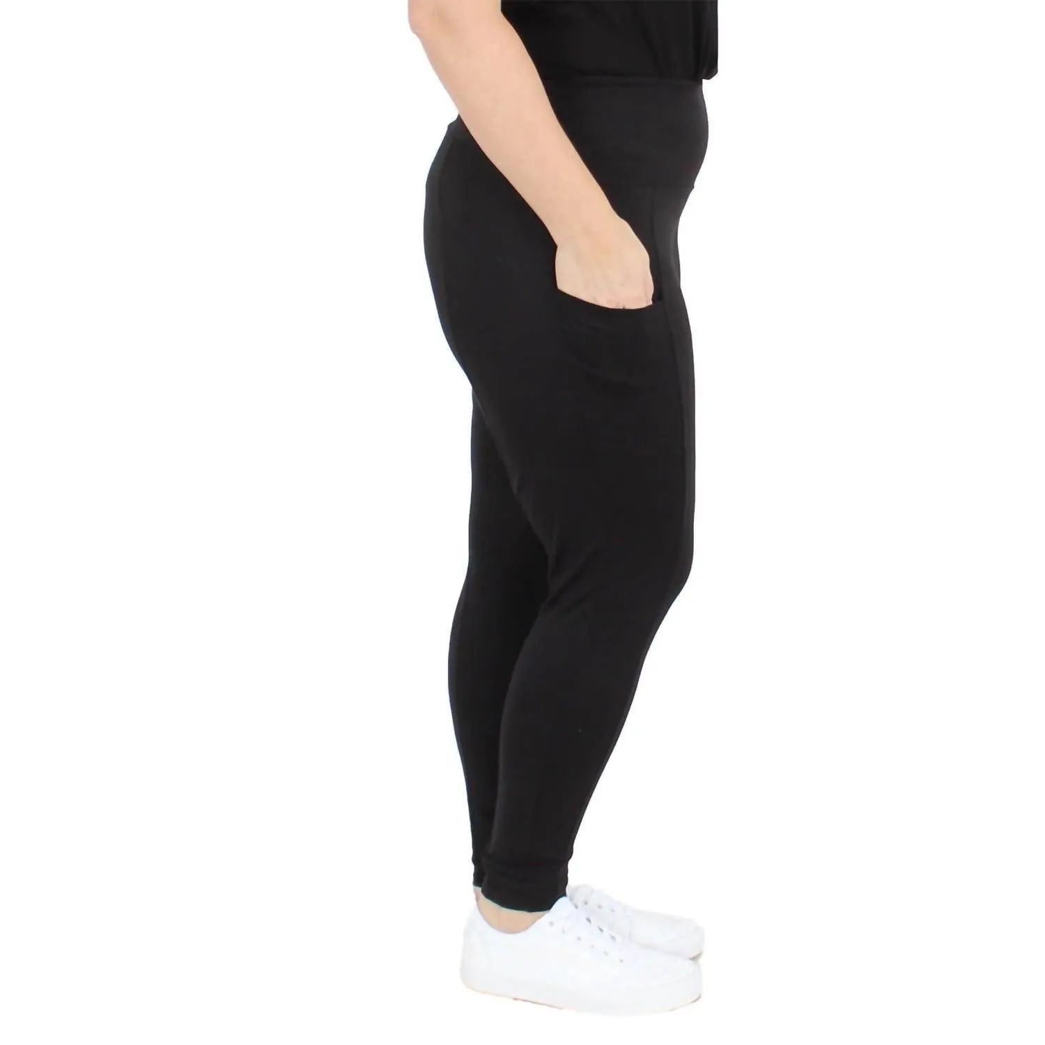 Flow Leggings With Pockets In Black