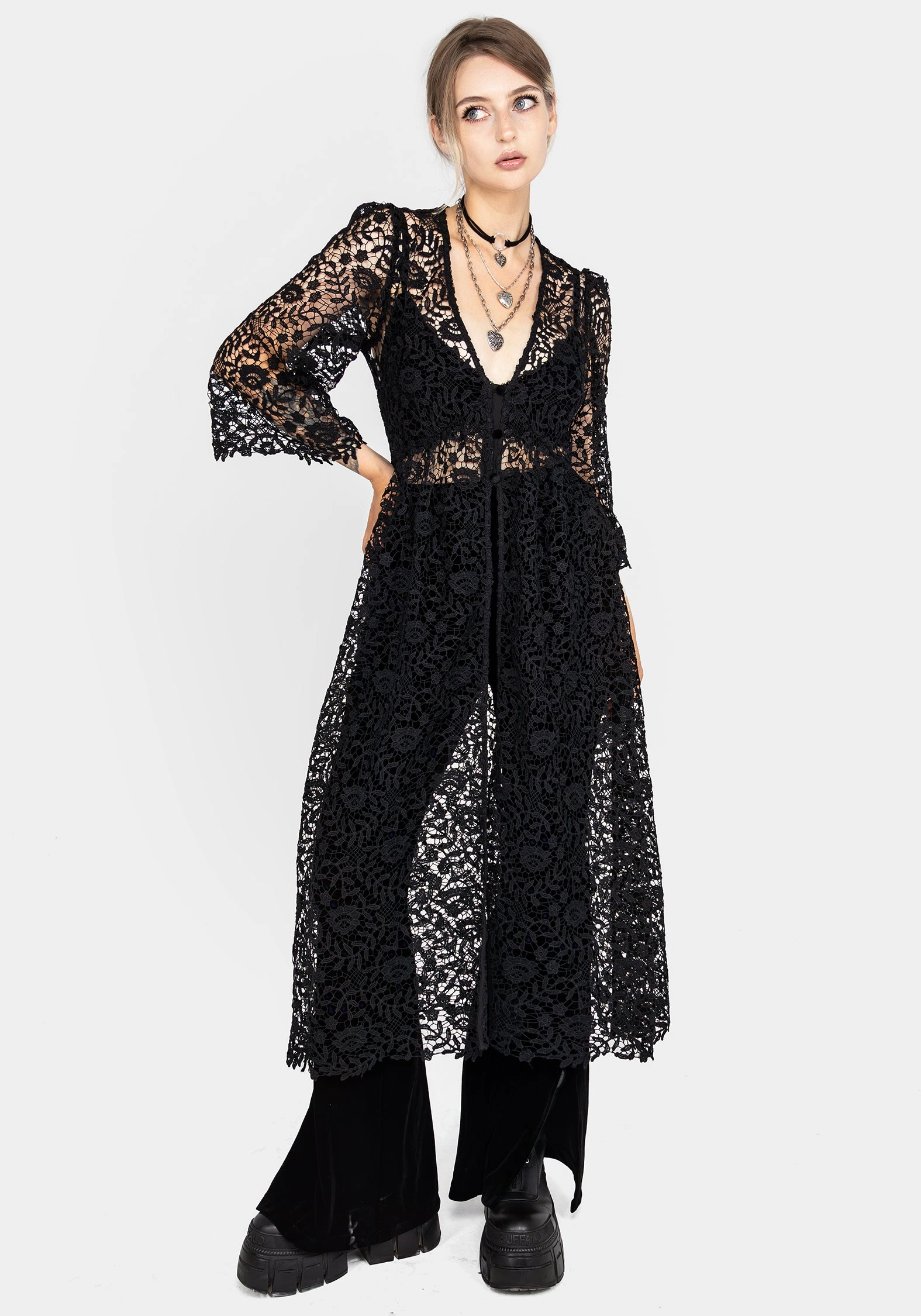 Folia Tiered Overdress Dresses Womens - wedding guest outfits