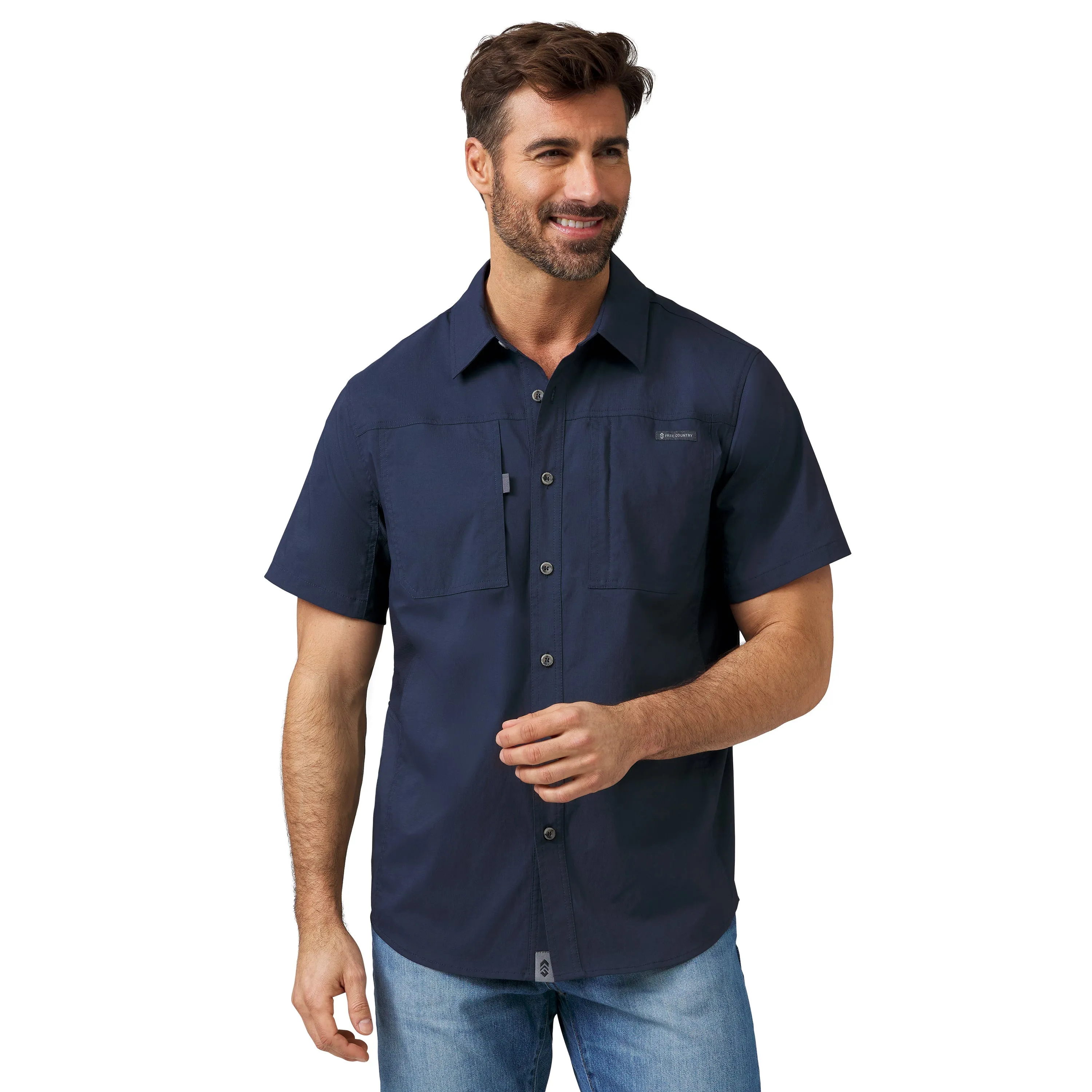 Free Country Men's Acadia Short Sleeve Shirt