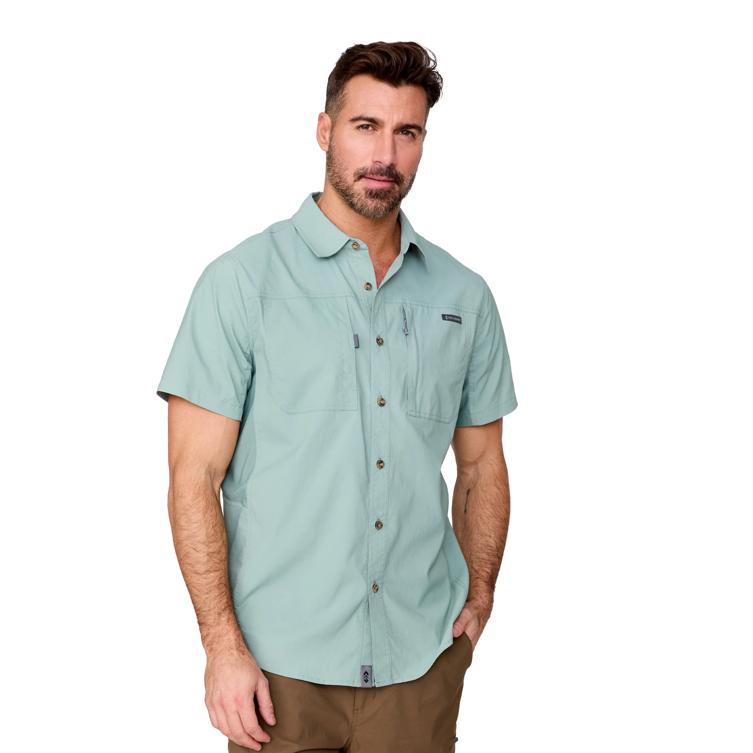 Free Country Men's Acadia Short Sleeve Shirt