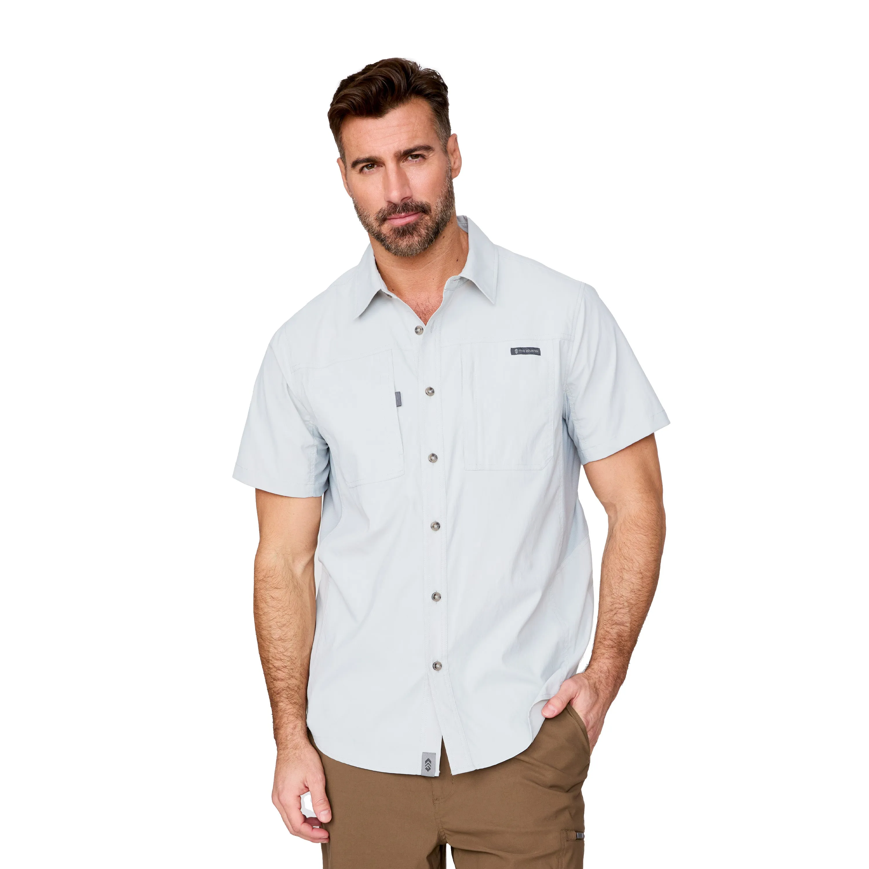 Free Country Men's Acadia Short Sleeve Shirt
