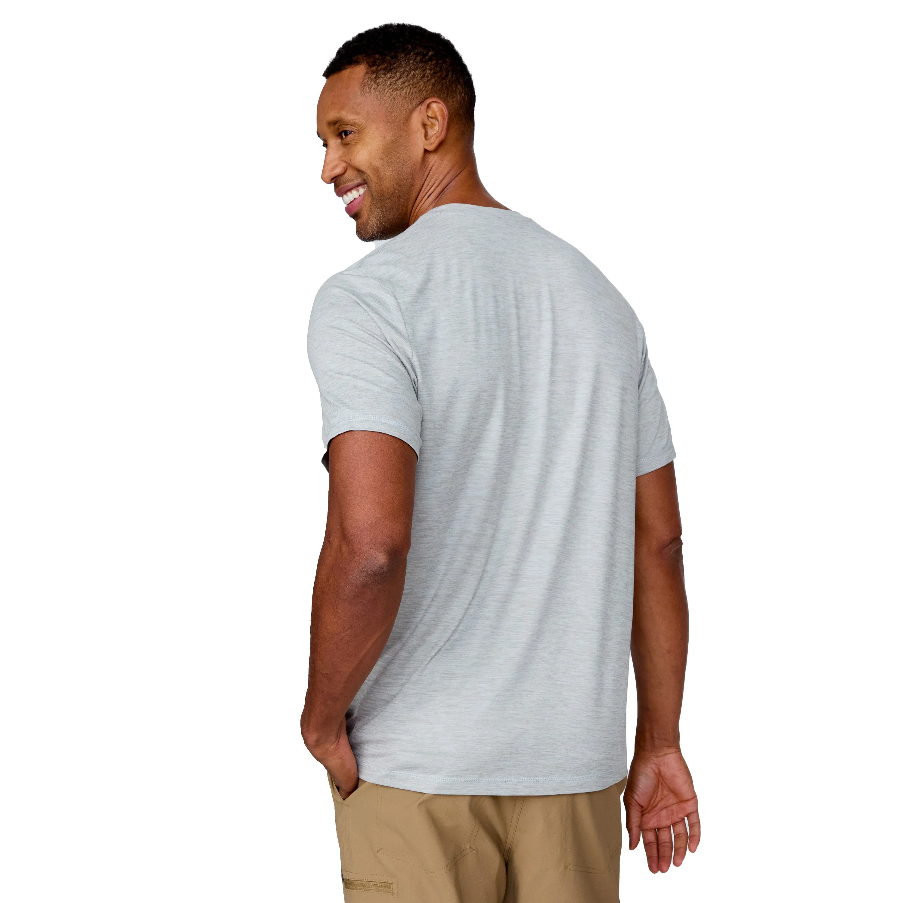 Free Country Men's Super Soft Short Sleeve Crew Tee - 2 Pack