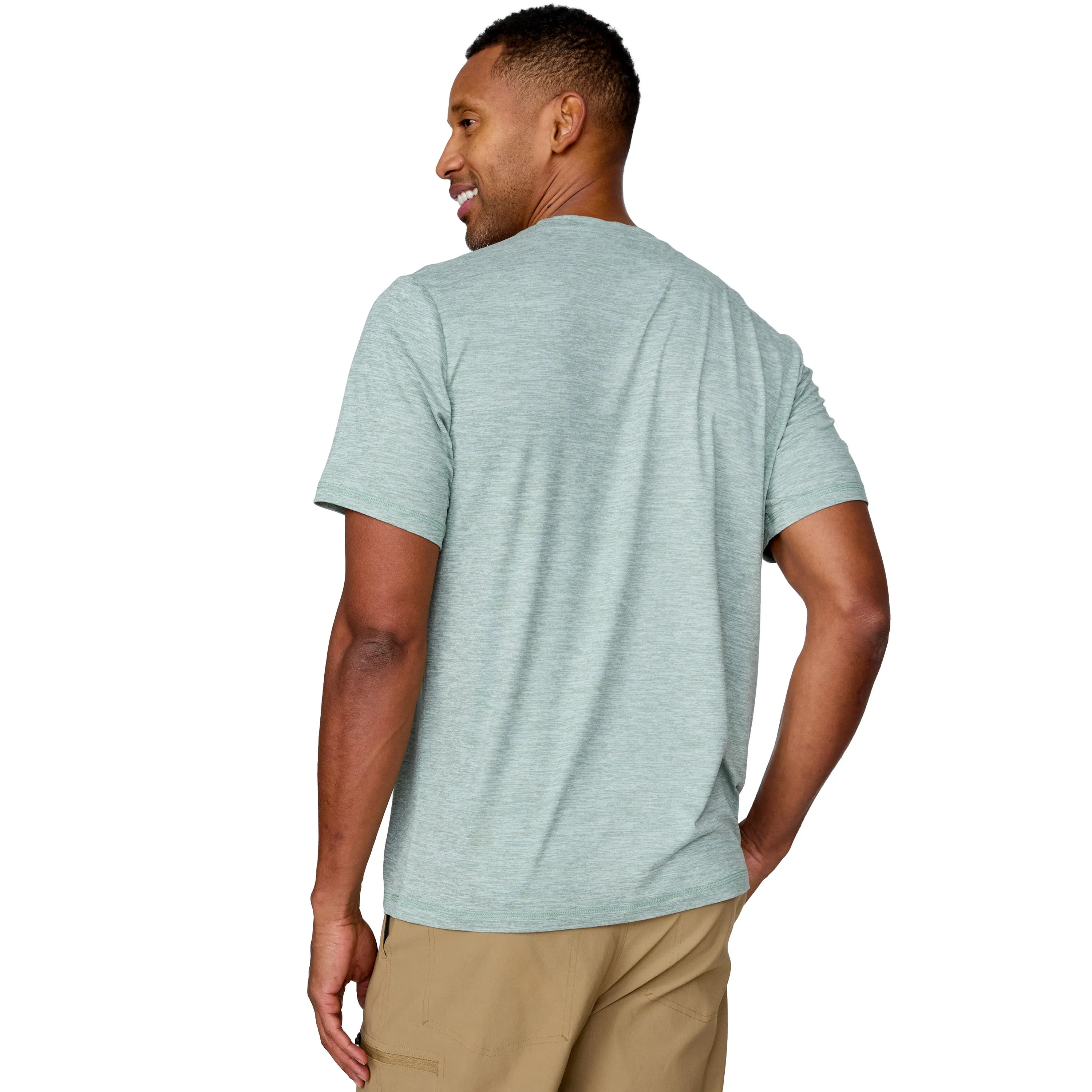Free Country Men's Super Soft Short Sleeve Crew Tee - 2 Pack