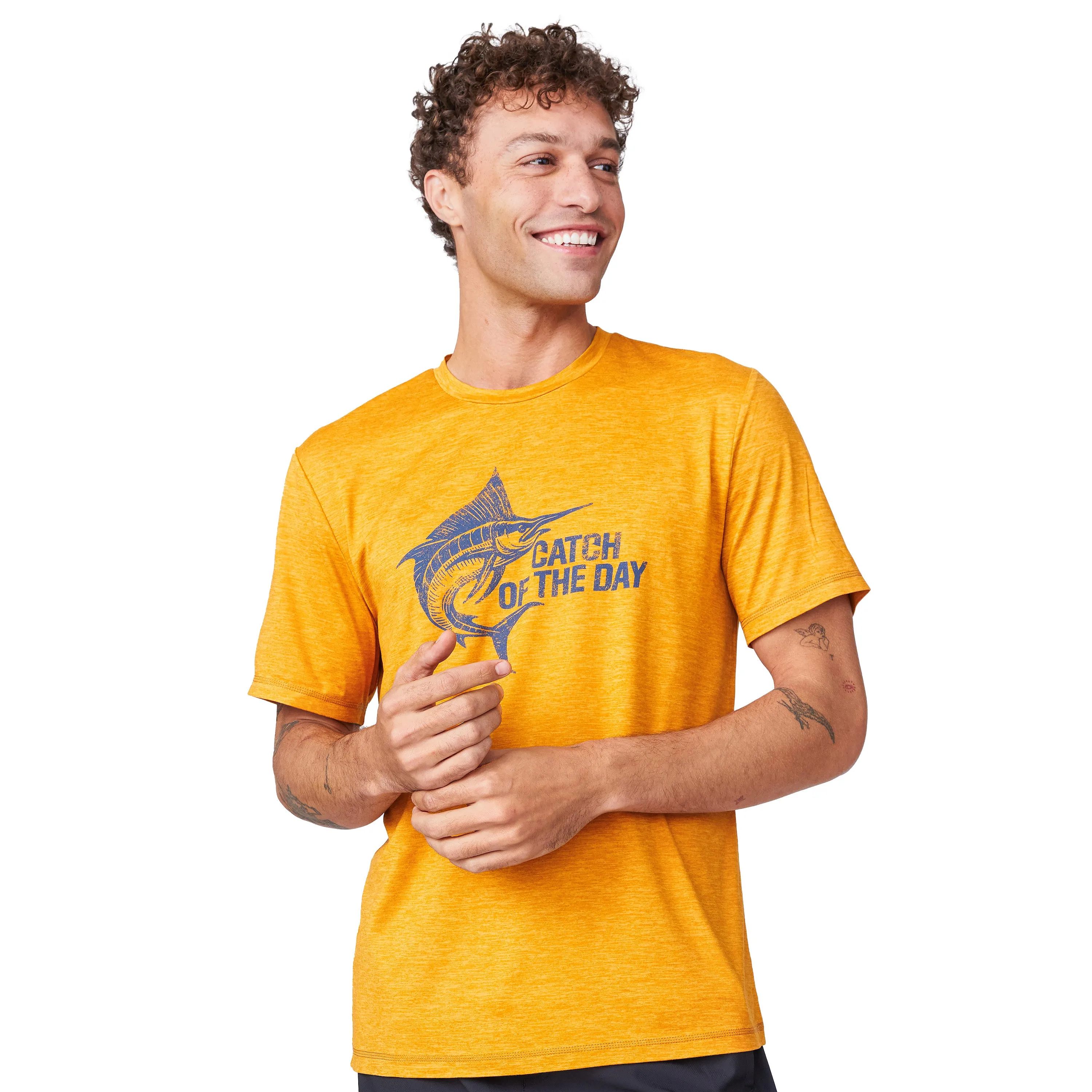 Free Country Men's Super Soft Short Sleeve Crew Tee - 2 Pack