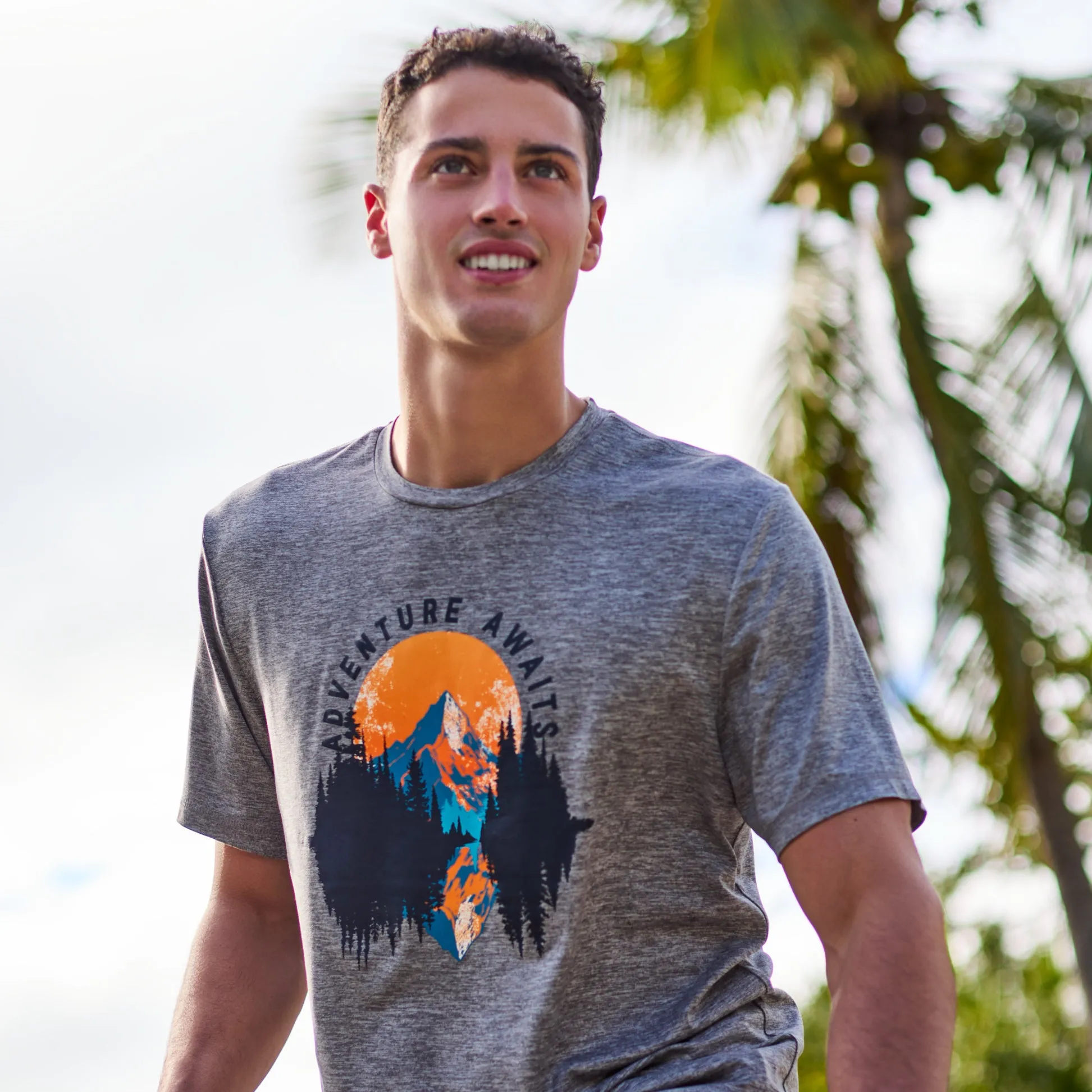 Free Country Men's Super Soft Short Sleeve Crew Tee - 2 Pack