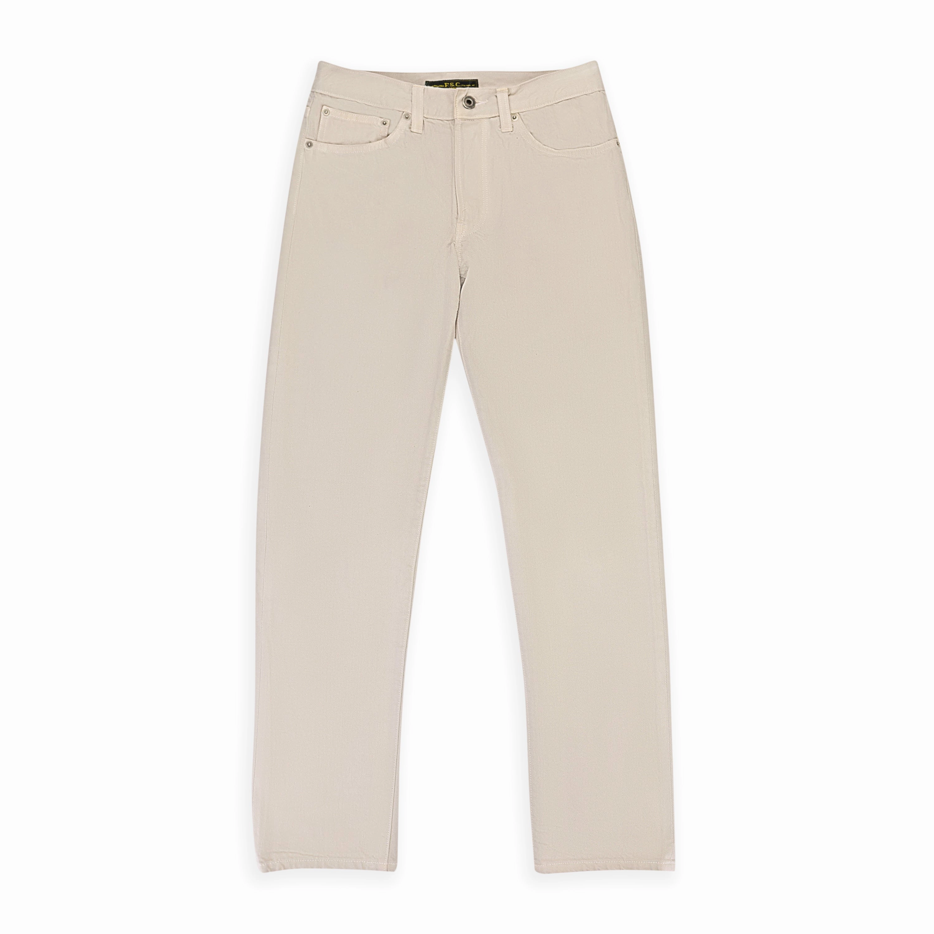 Freeman's Sporting Club Sand Slim Selvage Denim Jeans