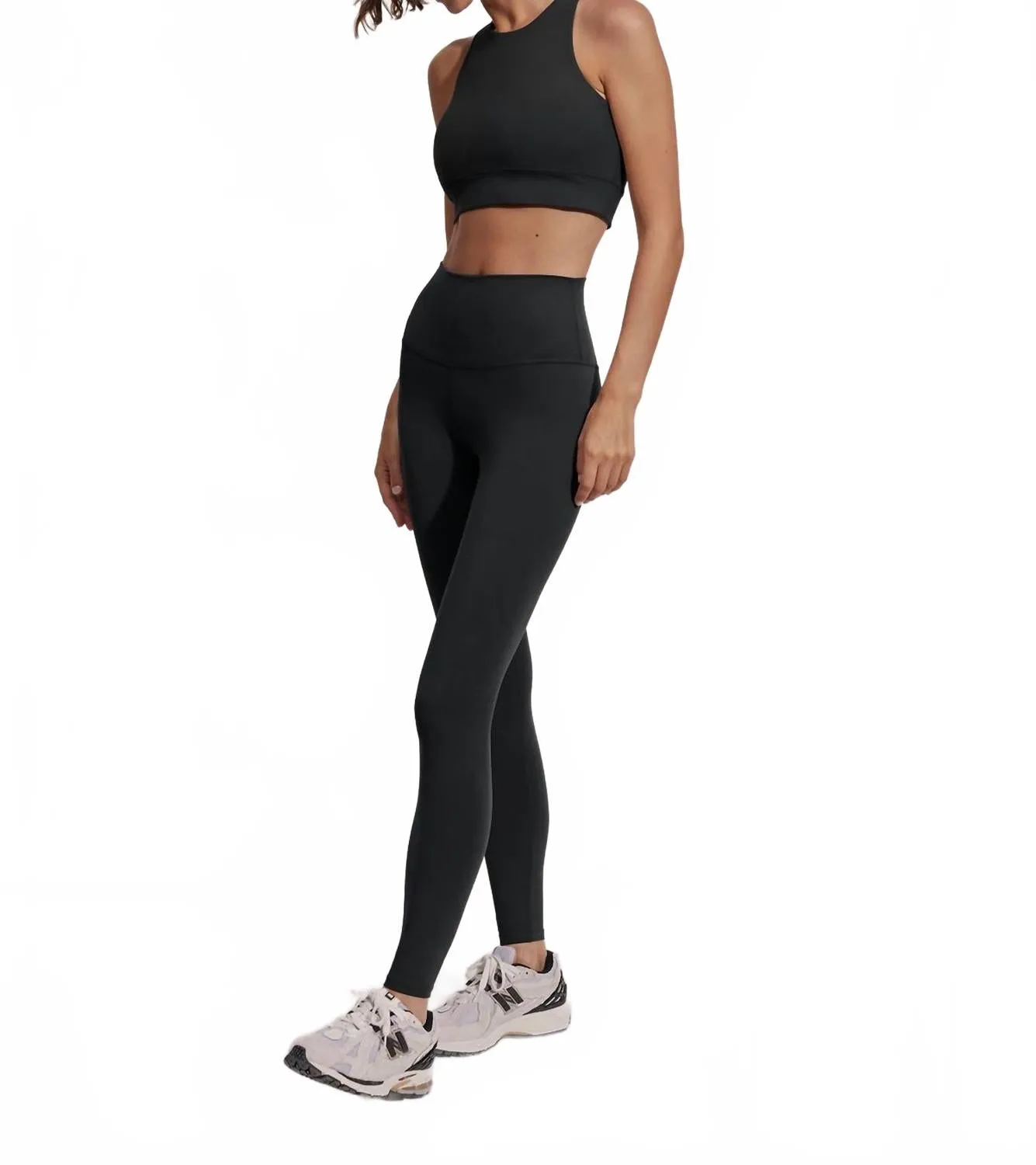 Freesoft High Rise Legging In Black