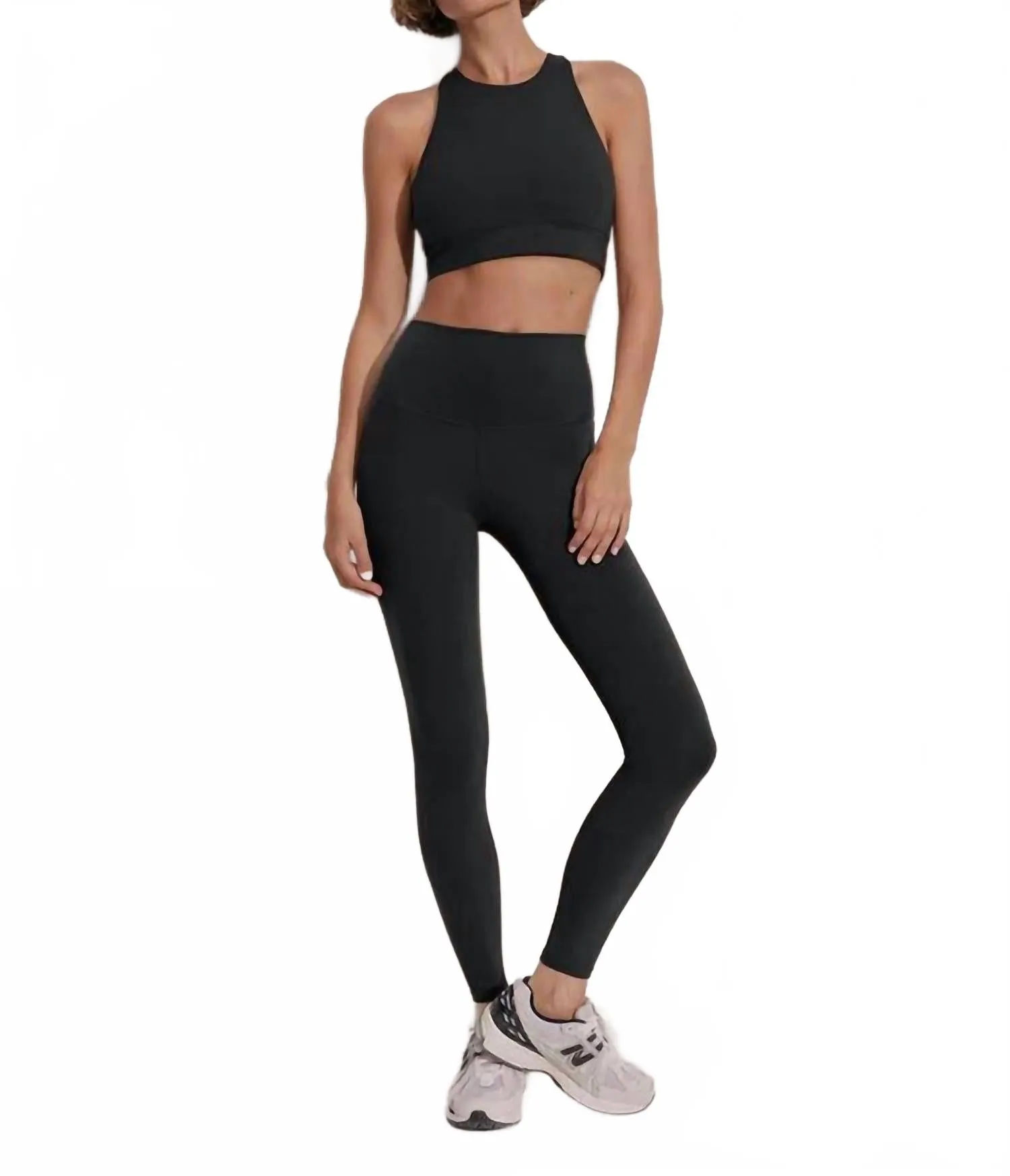 Freesoft High Rise Legging In Black Activewear Womens - gym outfits discount