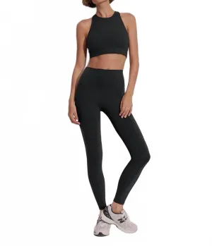 Freesoft High Rise Legging In Black Activewear Womens - gym outfits discount
