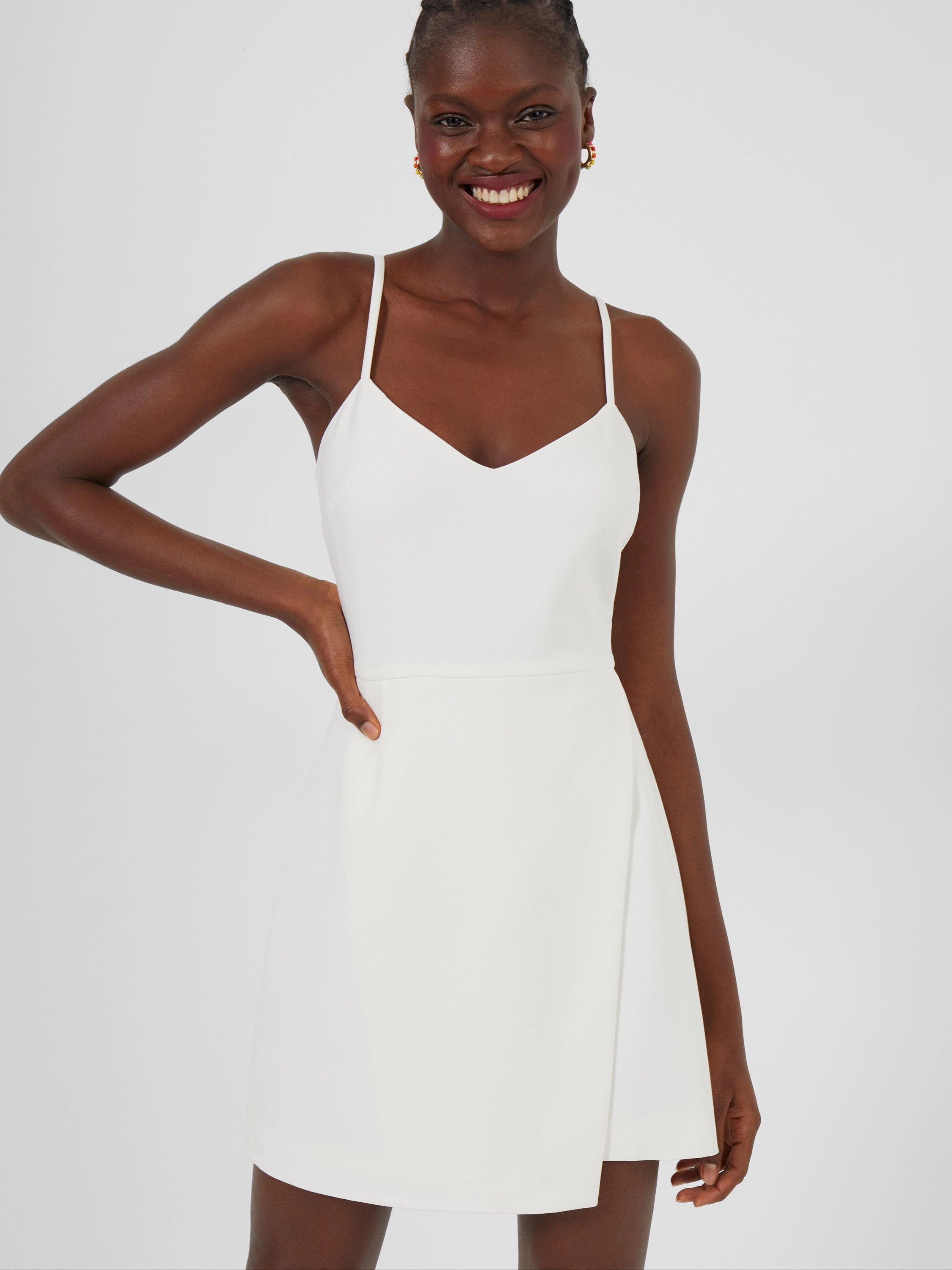 French Connection Demi Dress - Summer White
