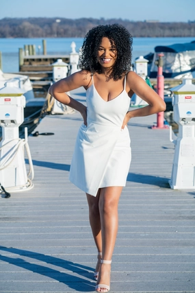 French Connection Demi Dress - Summer White summer dresses best deals
