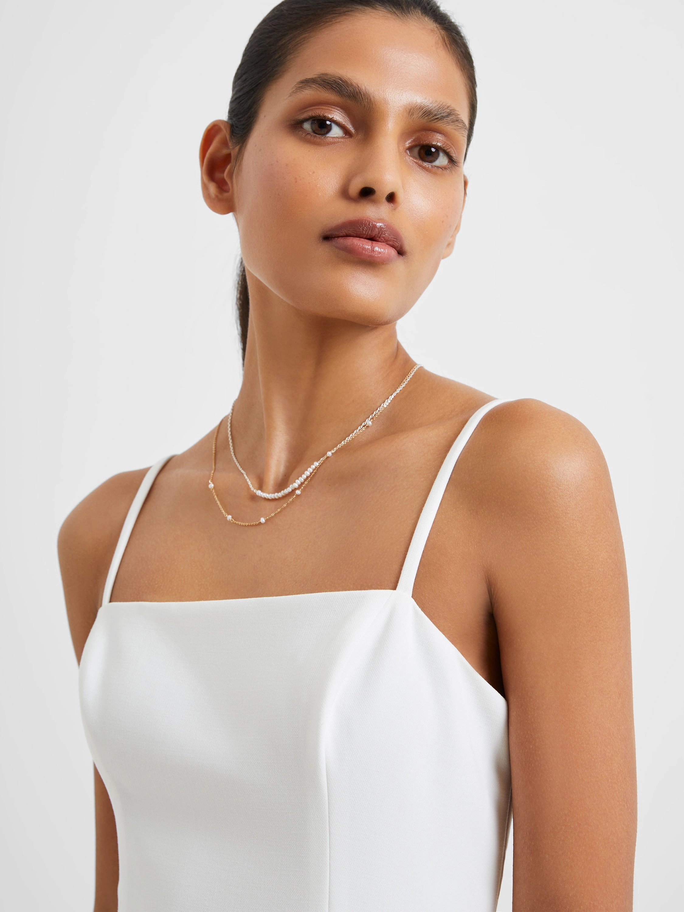 French Connection Georgia Dress - Summer White
