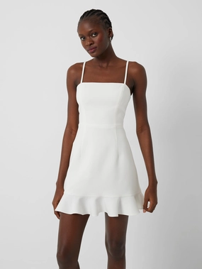 French Connection Sydney Dress - Summer White maxi dresses clearance