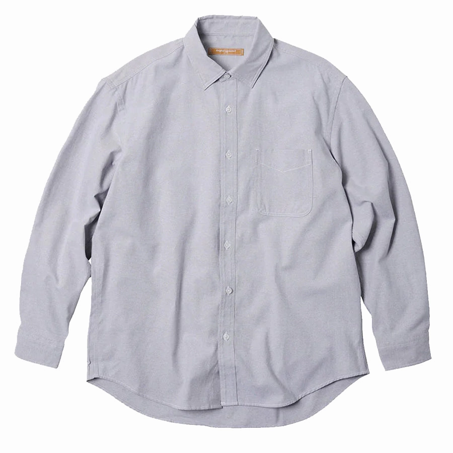 Frizmworks OG Oxford Oversized L/S Shirt Gray mens tank tops best deals