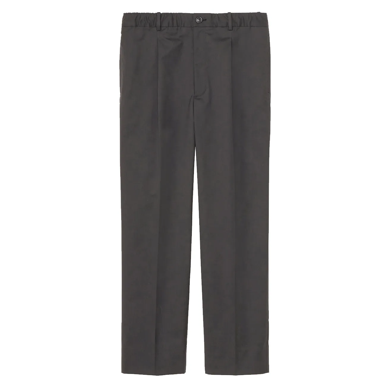 Goldwin Woolly Twill One Tuck Pants Black Gray mens joggers promo code