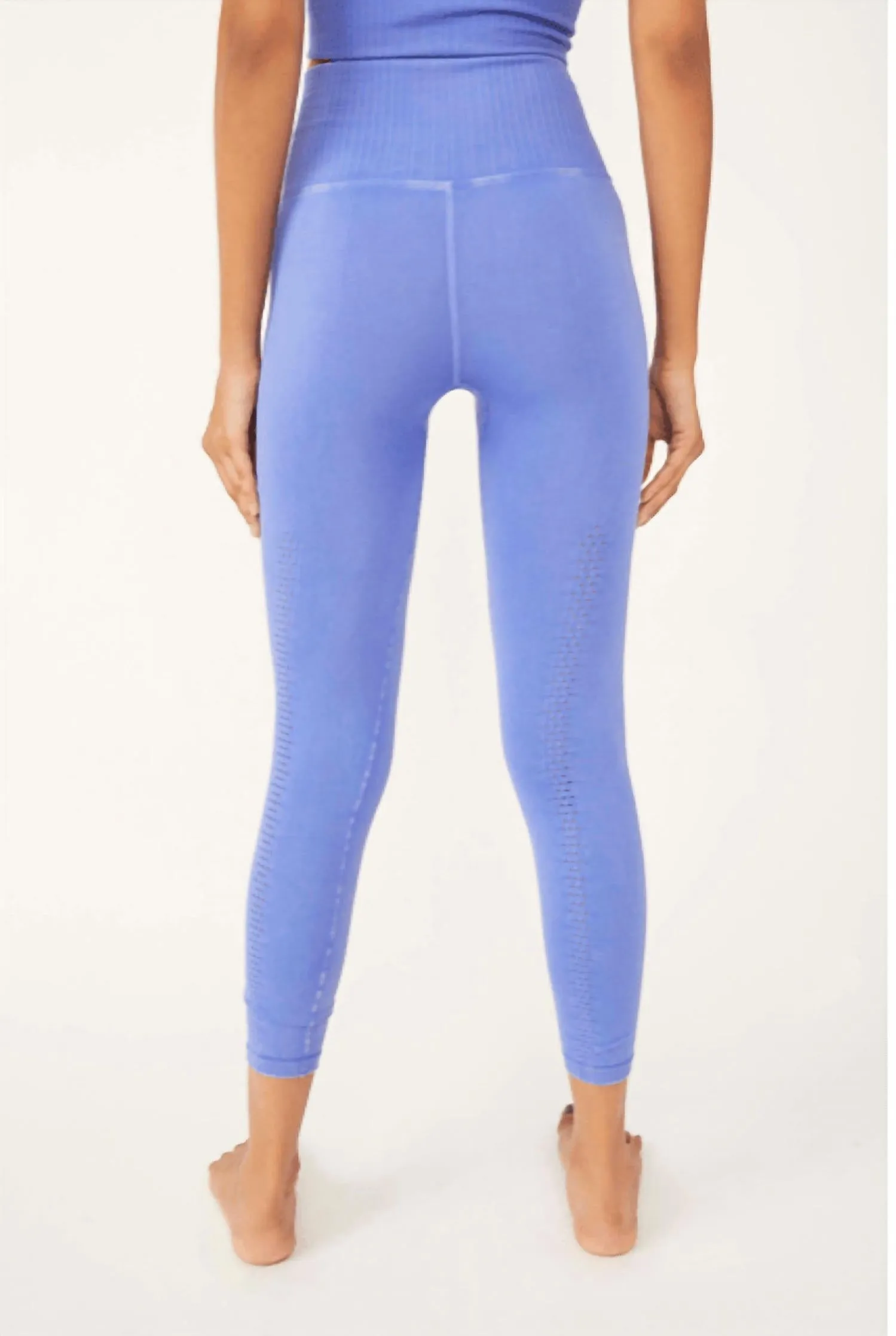 Good Karma Low Impact Leggings In African Violet