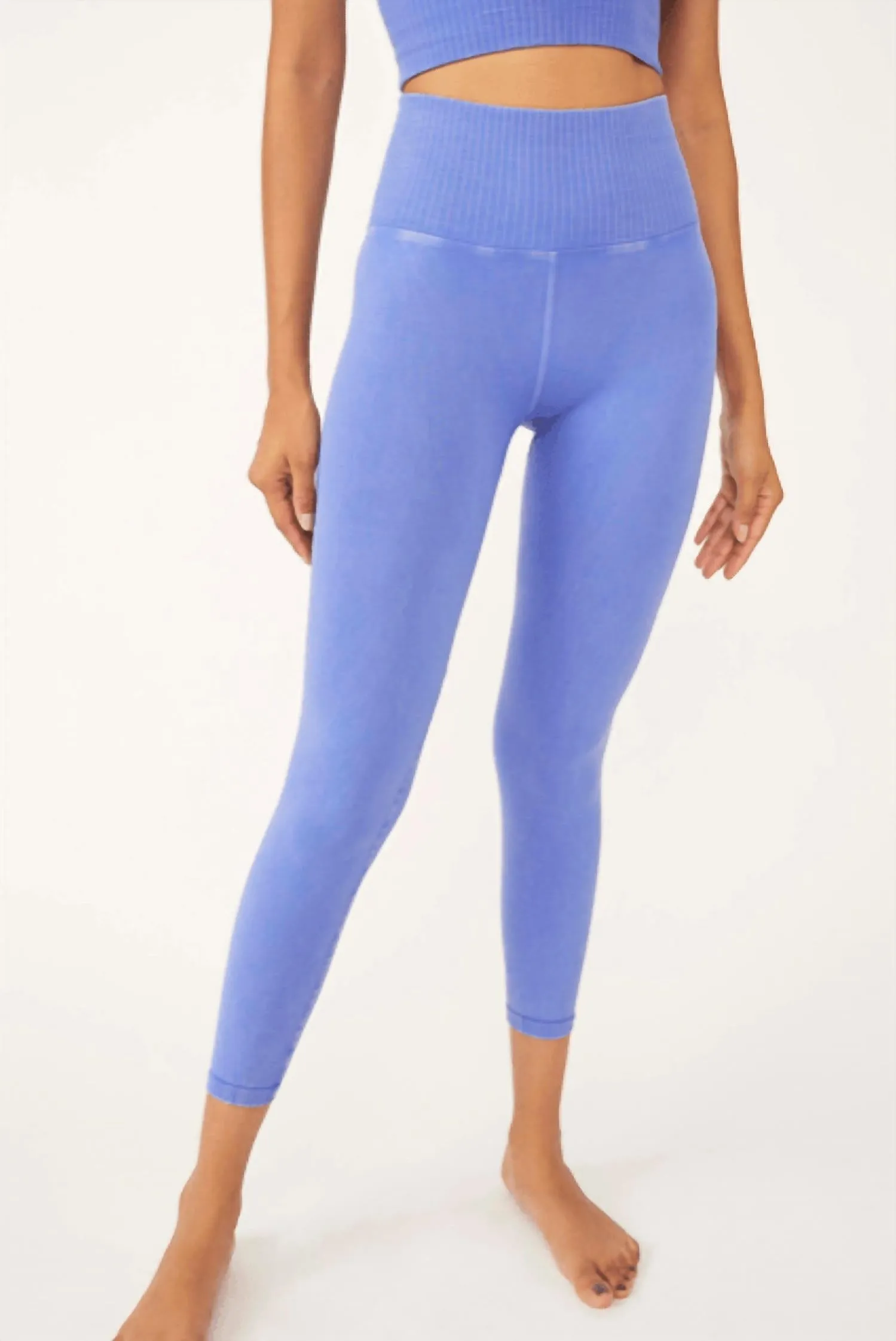 Good Karma Low Impact Leggings In African Violet Activewear Womens - yoga pants clearance