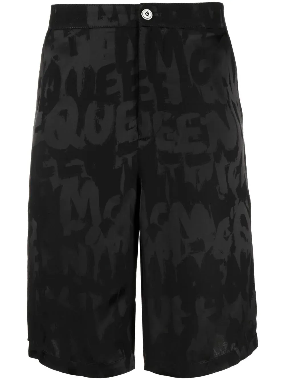 Graffiti Logo-Jacquard Shorts cheap mens pants online