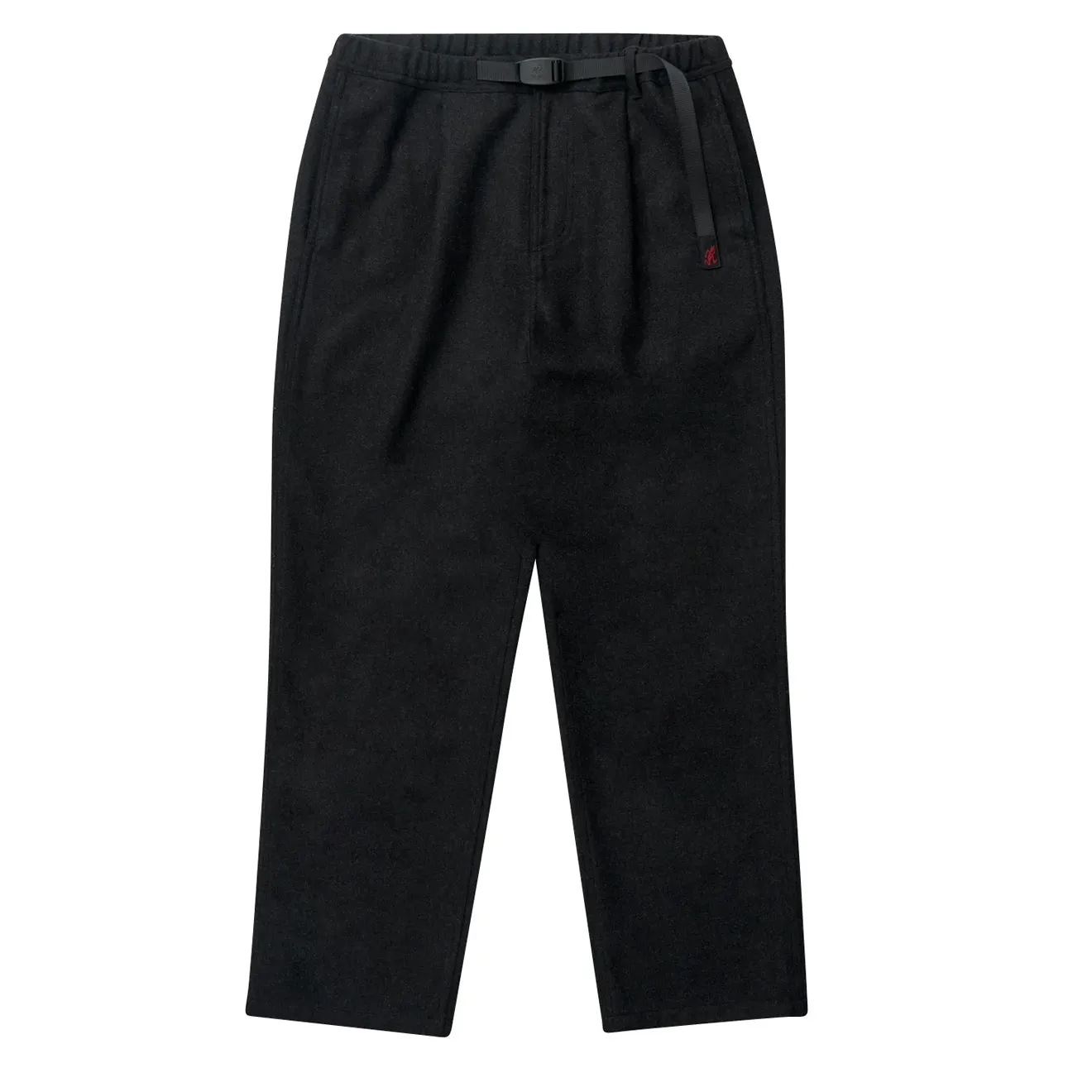 Gramicci Wool Relaxed Pleated Trouser Charcoal Wool mens joggers promo code