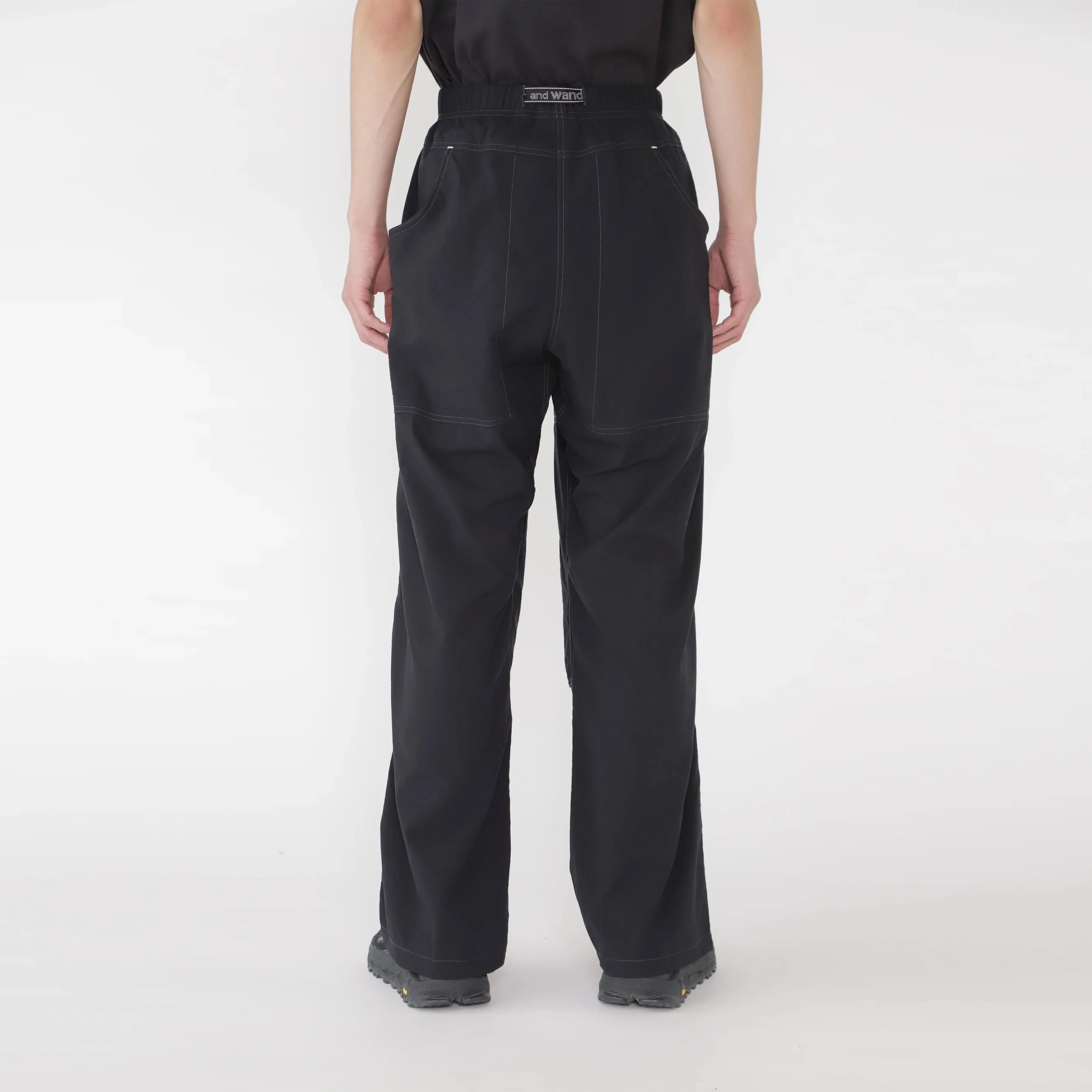 Gramicci x And Wander Nylon Double Knee Pant Black