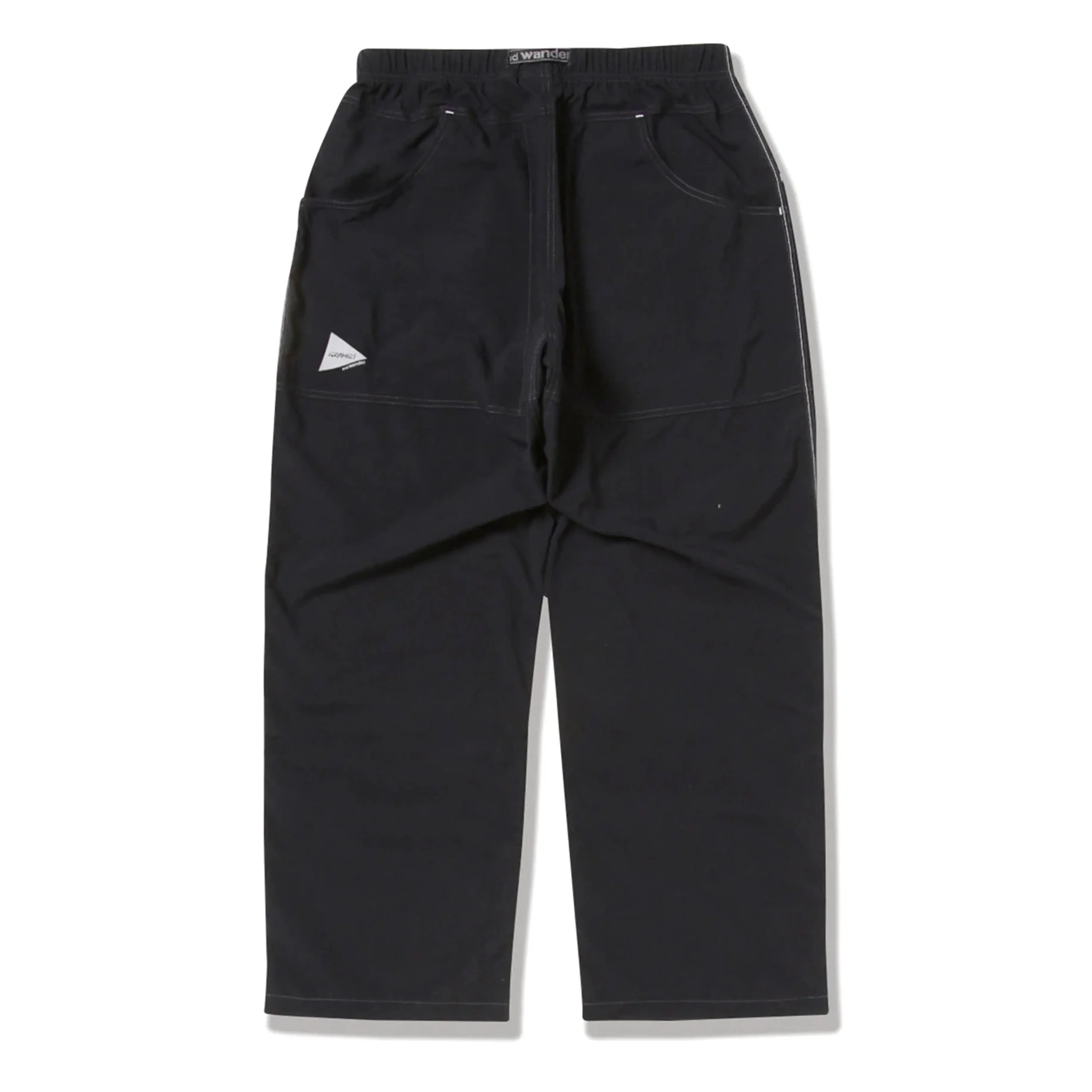 Gramicci x And Wander Nylon Double Knee Pant Black mens joggers promo code