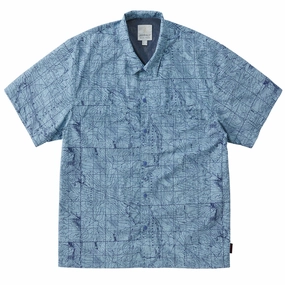 Gramicci Camp Shirt Yosemite Blue mens tank tops best deals